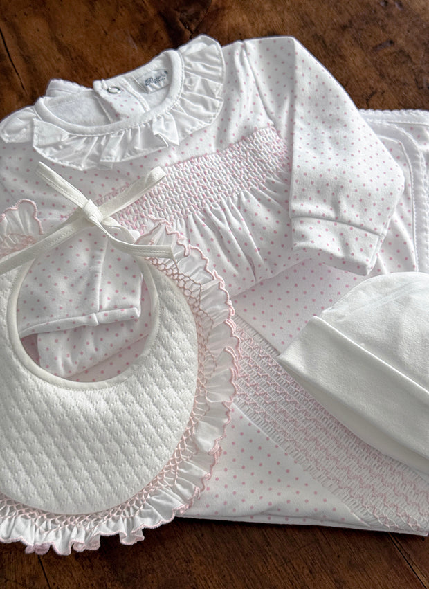 Interlock Sleepsuit Pois