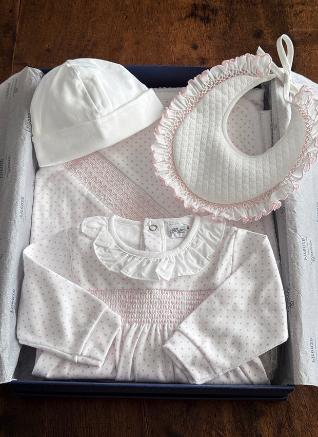 Interlock Sleepsuit Pois
