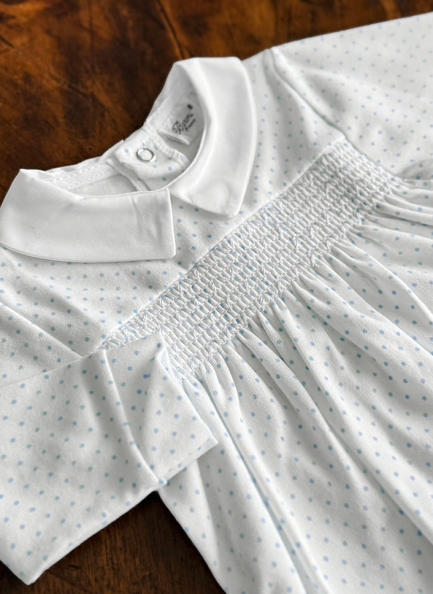 Interlock Sleepsuit Pois