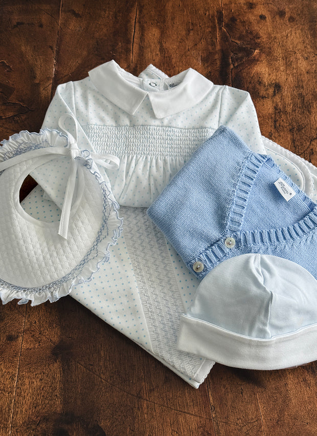 Interlock Sleepsuit Pois