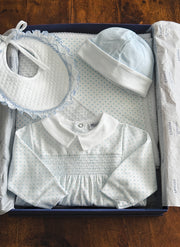 Interlock Sleepsuit Pois