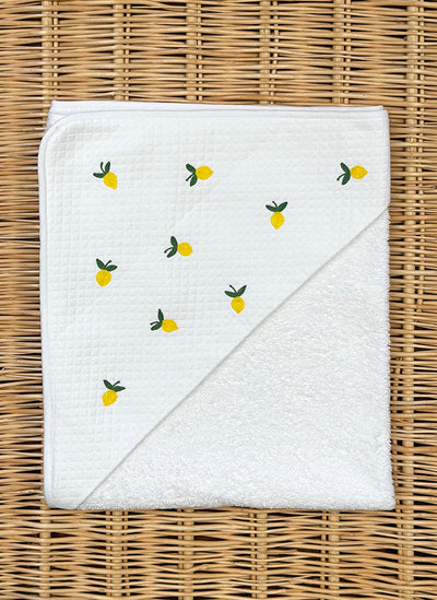 Lemons Hooded Towel