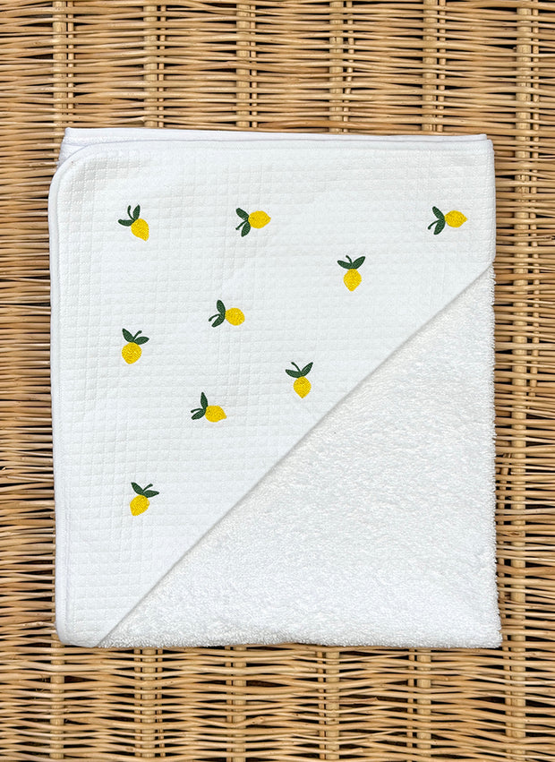 Lemons Hooded Towel