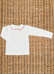 Polo a maniche lunghe - Rosso