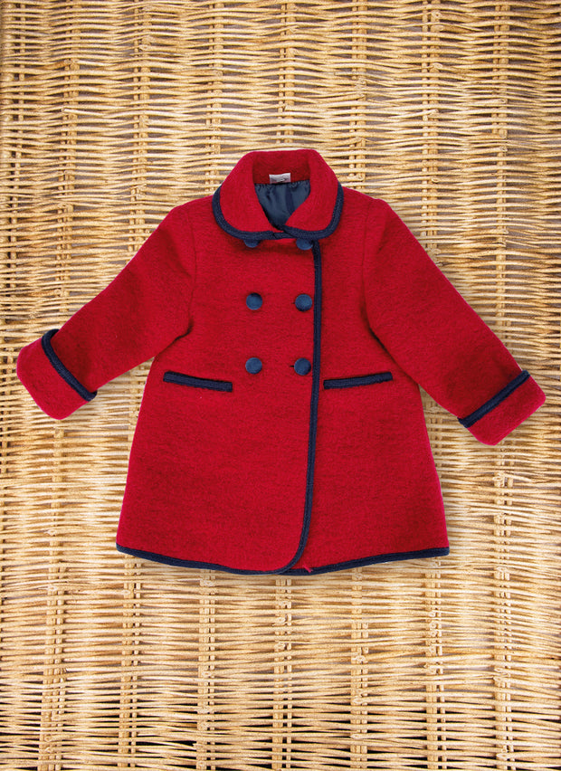 Trench Bambina Cappotto Invernale In Lana Per Bambine Haokaini