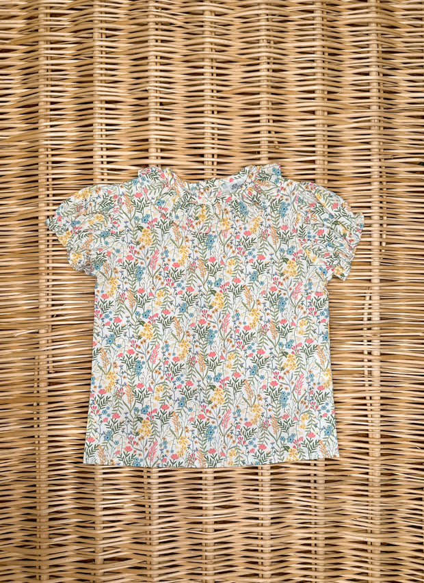 Short Sleeve Flower Shirt