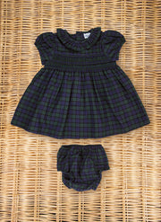 ABITO SMOCK FLANELLA TARTAN