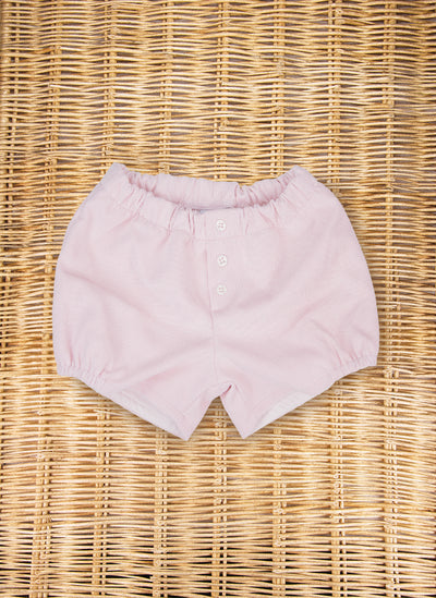 Pantaloncini di vellutino a coste