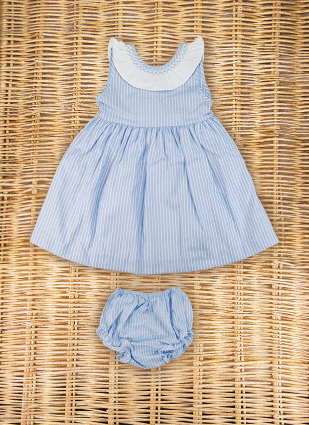 Rouche & Smock Back Dress