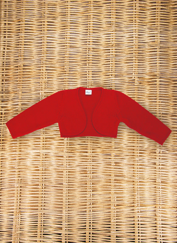 Cropped Cardigan Pure Wool