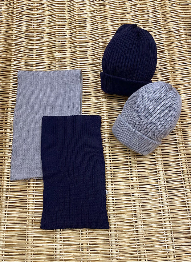 Cappello lana a coste