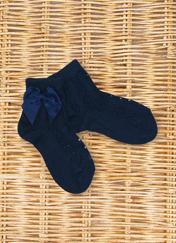 Little Ms. Paris Crochet Socks - Short
