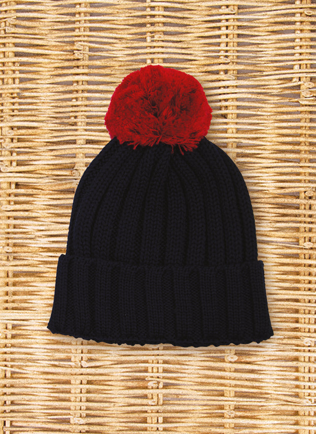 Pom-pon Wool Hat